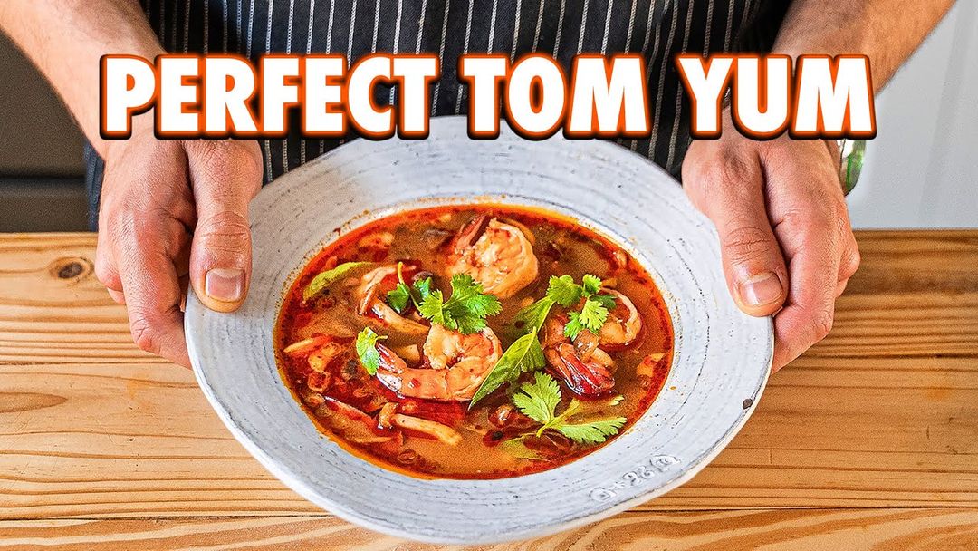 The Best Spicy Thai Soup (Authentic Tom Yum)