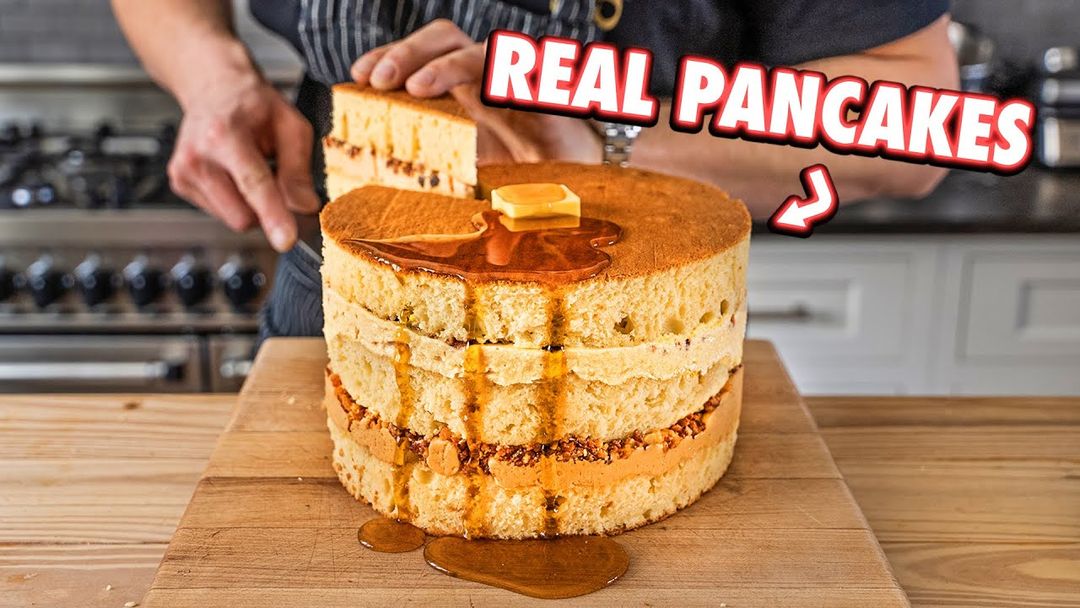 The Best Pancake Layer Cake