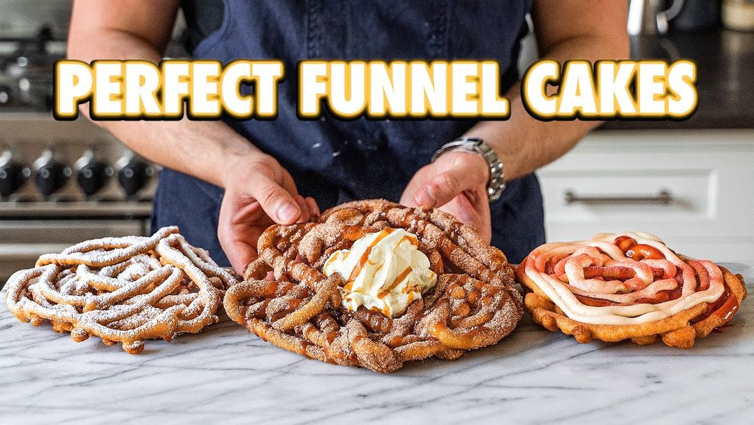 Perfect Homemade Theme Park Funnel Cakes (3 Ways)