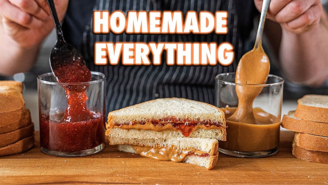 The Perfect PB&J Completely From Scratch