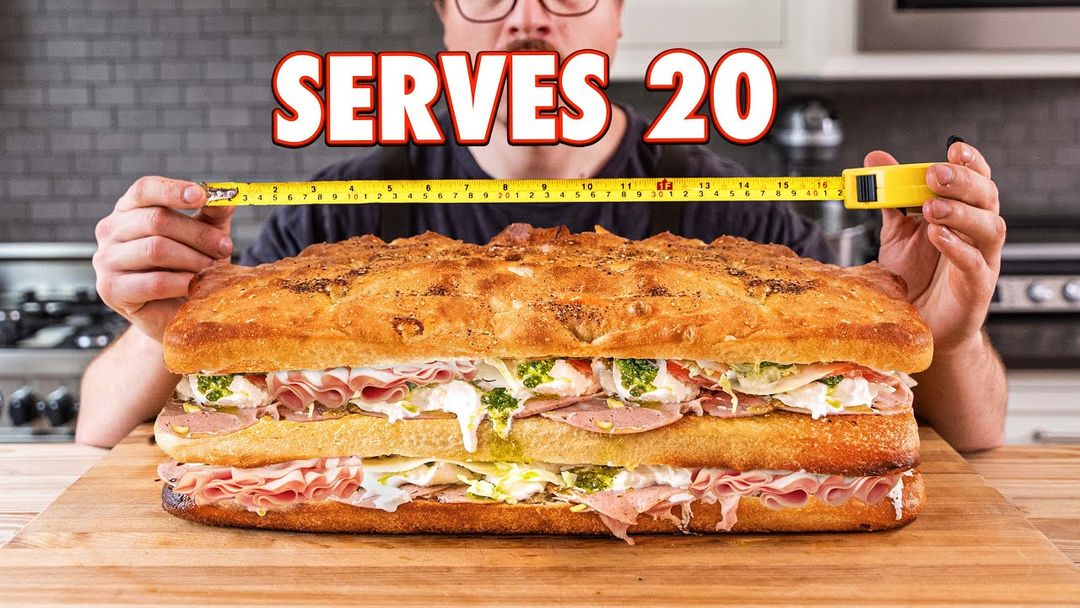 The Ultimate Super Bowl Sandwich–Mortadella