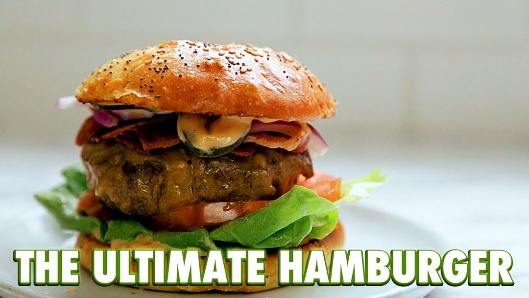 I Made a Hamburger Completely From Scratch...EVEN THE BUN