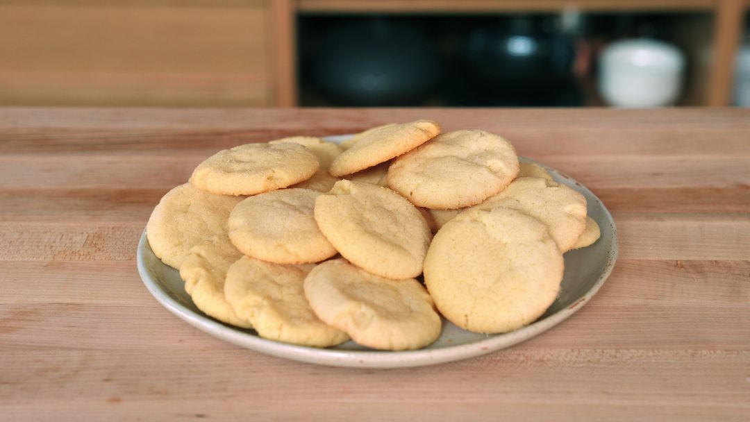 The Easiest Sugar Cookies (3 Ingredients)