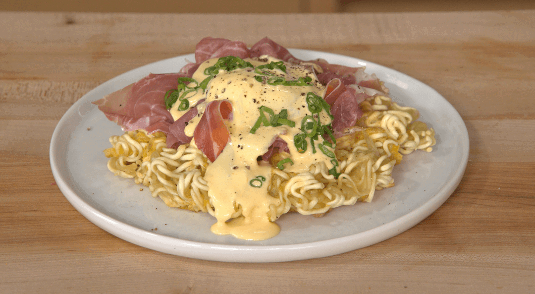 Instant Ramen Waffle