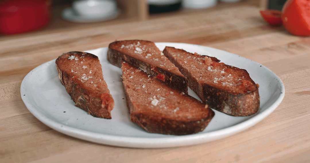 The Easiest Pan Con Tomate (3 Ingredients)