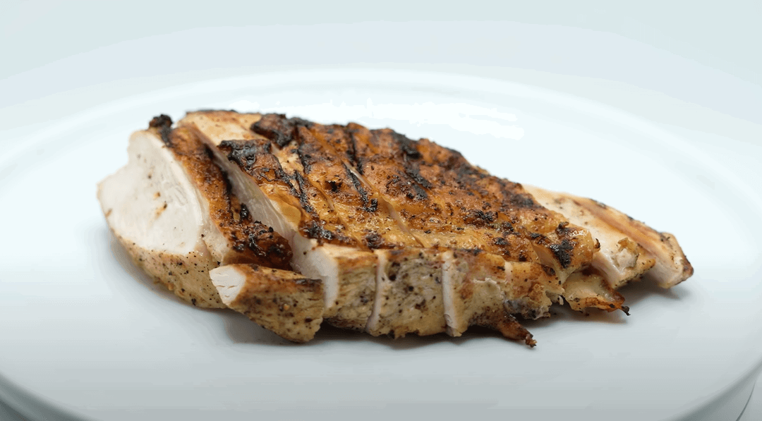Simple Charcoal Grilled Chicken Breast