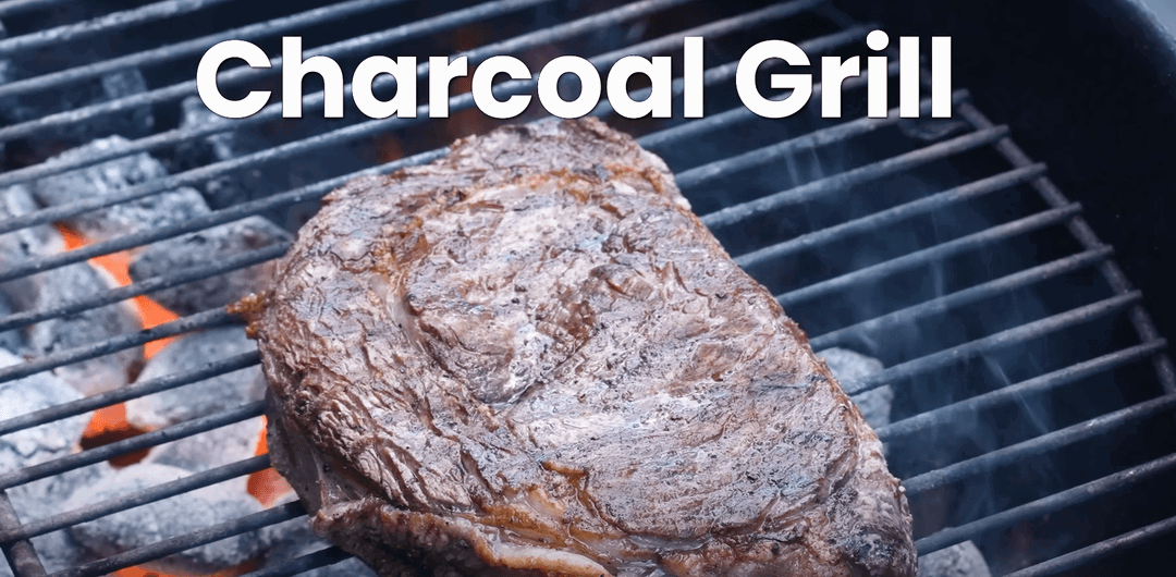 Simple Charcoal Grilled Steak