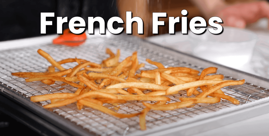 Joshua Weissman’s Double-Fried French Fry