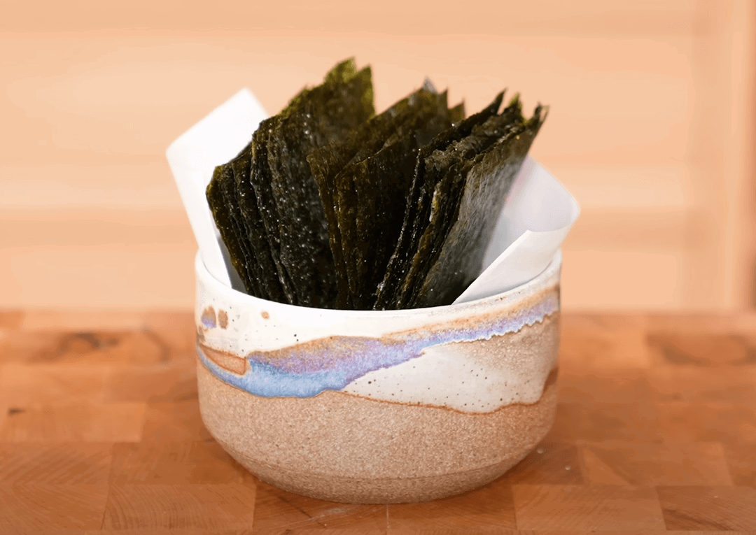 Cheap & Easy Ramen Nori Chips