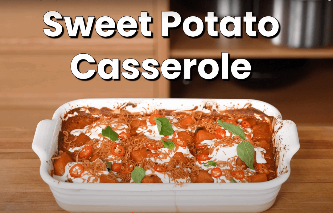 Sweet Potato Casserole Panang Style