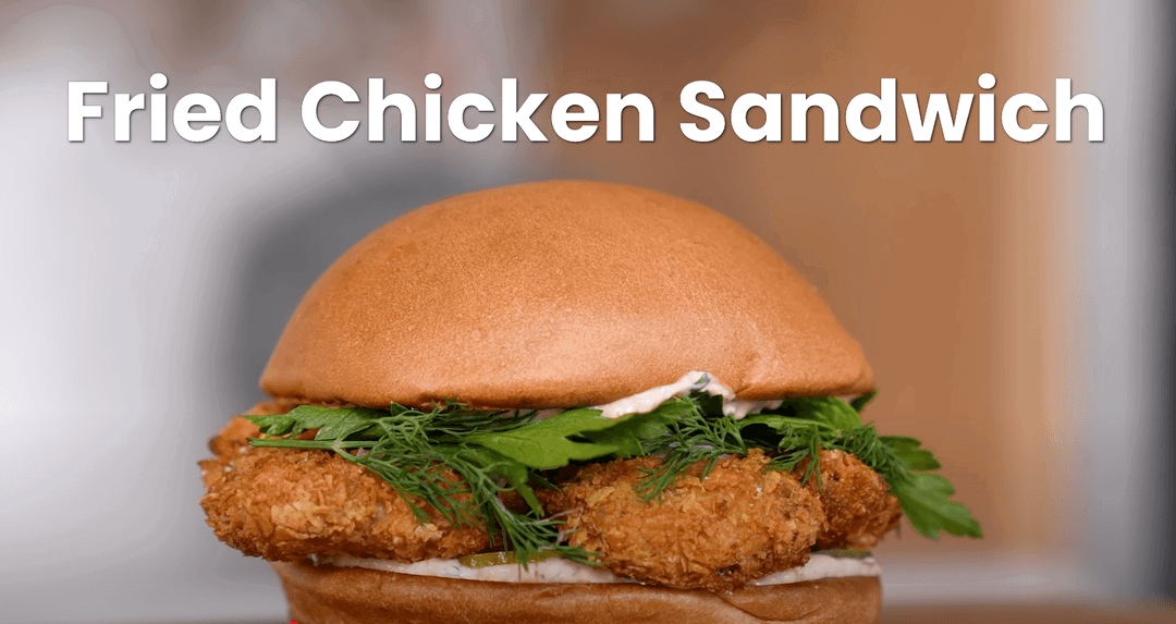 Fried Chicken Sandwich But Healthy