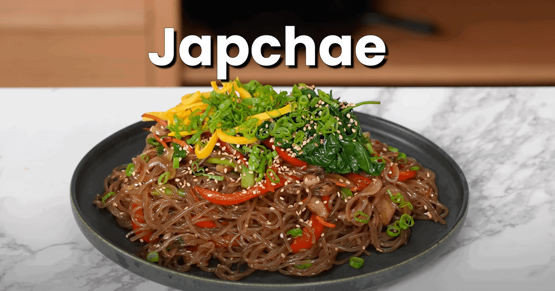 Cheap & Delicious Japchae Noodles