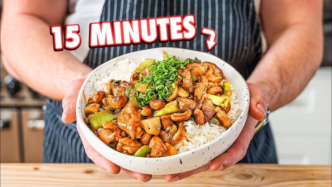 The 15 Minute Cashew Chicken At Home