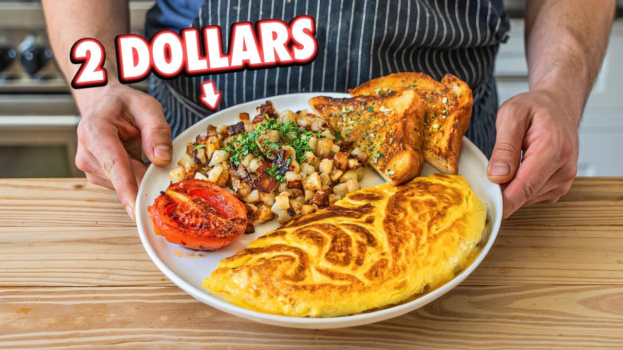 2 Dollar Gourmet Omelet Breakfast | But Cheaper