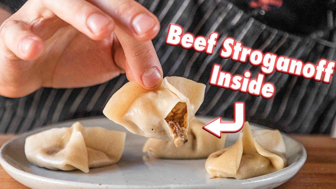 The First Ever: Beef Stroganoff Soup Dumpling
