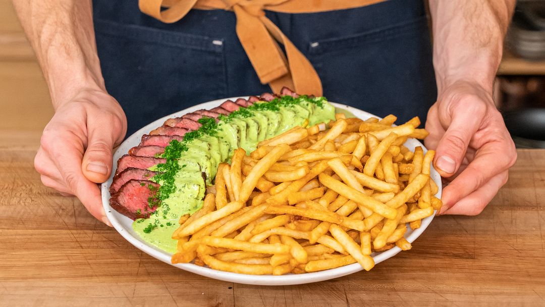 Perfect Steak Frites at Home