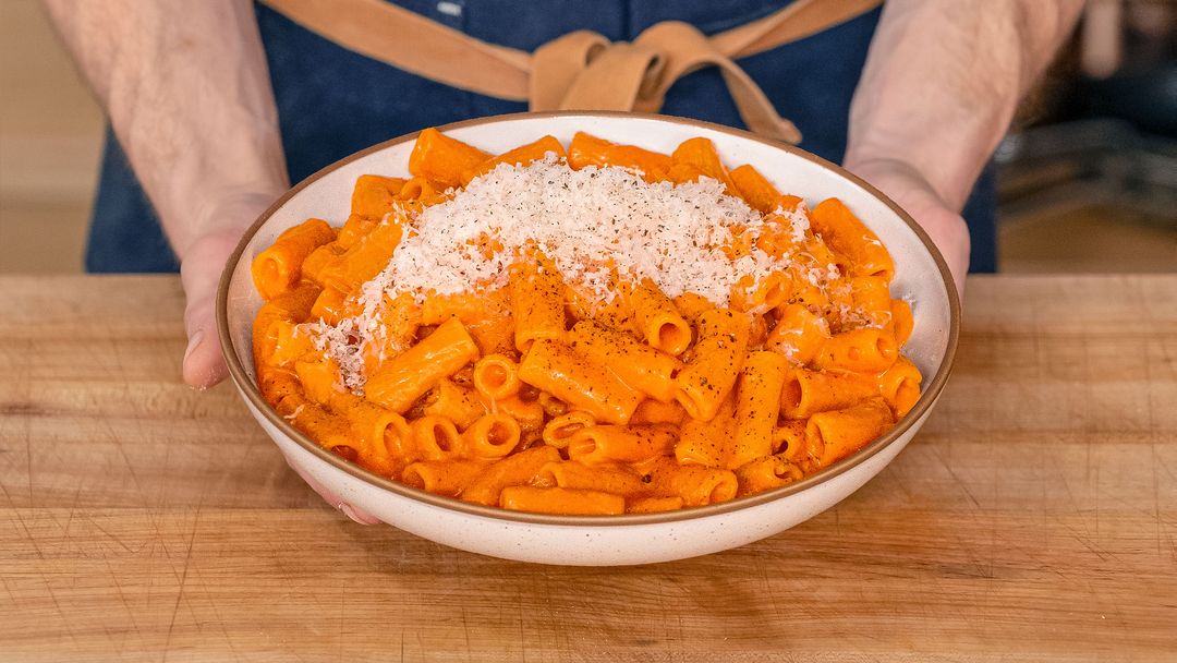 The Best Spicy Vodka Pasta
