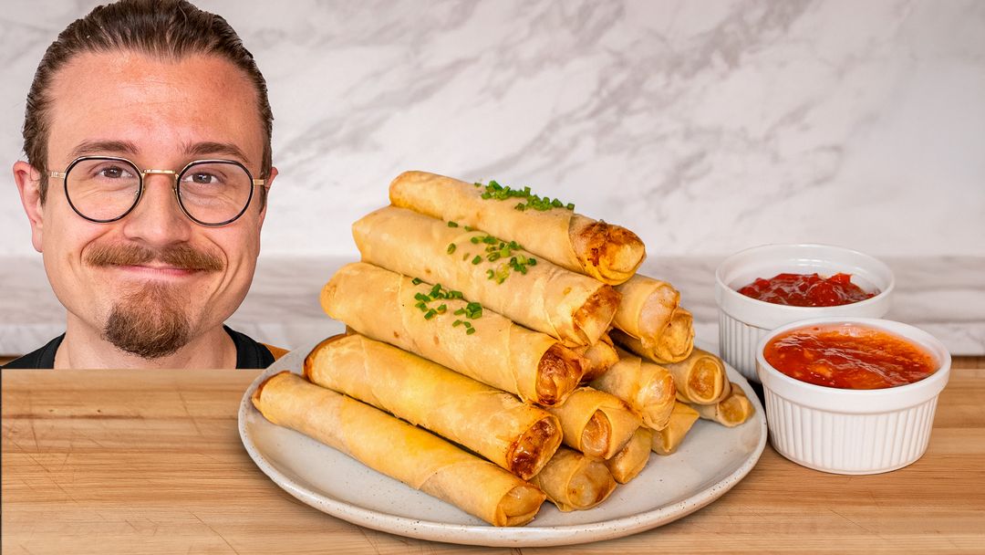 Crispy Spring Rolls At Home (Lumpia)