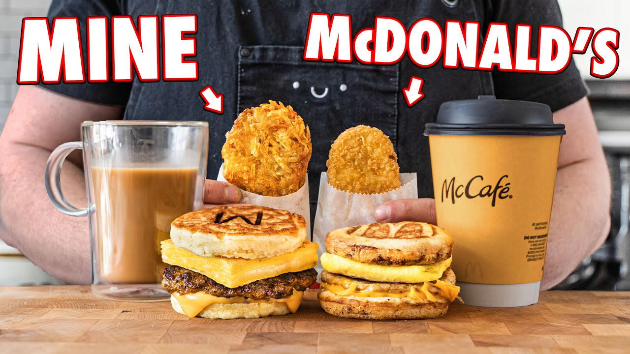 Making McDonald’s McGriddle Breakfast Meal At Home | But Better