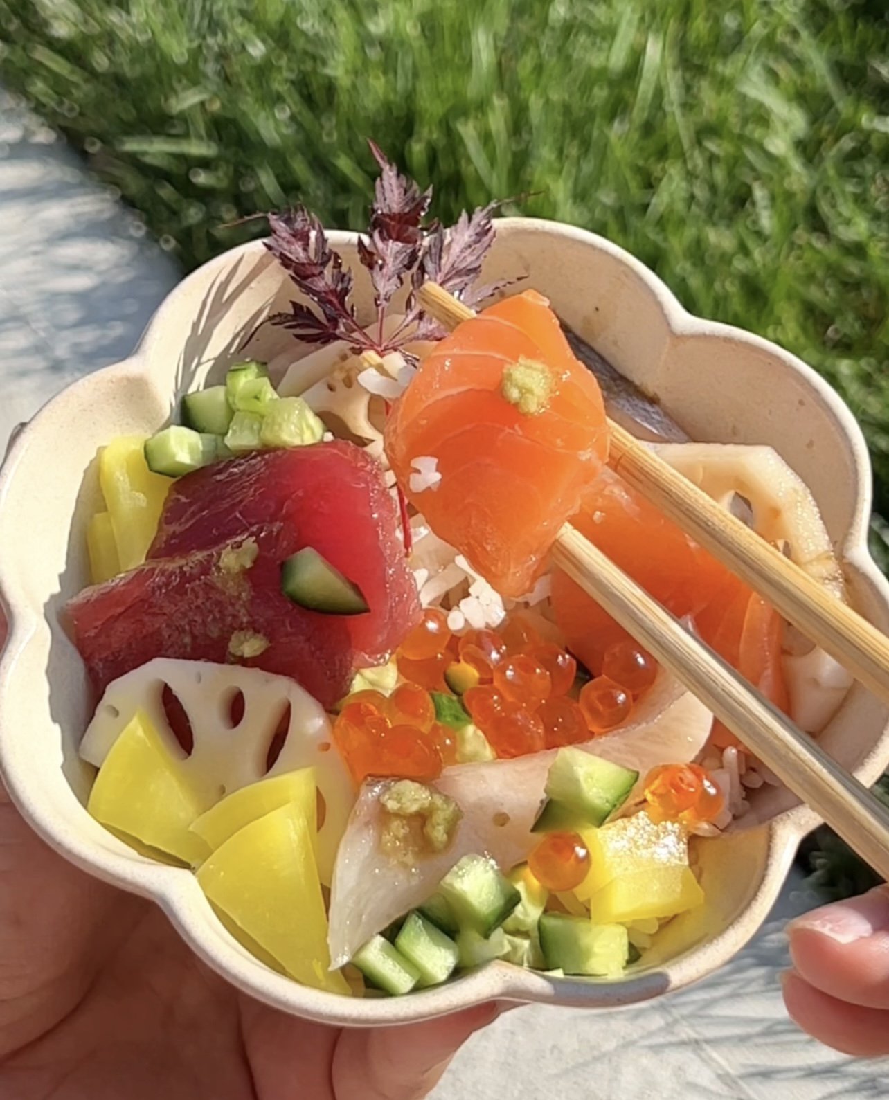 Anti-Inflammatory Protein Chirashi Bowl