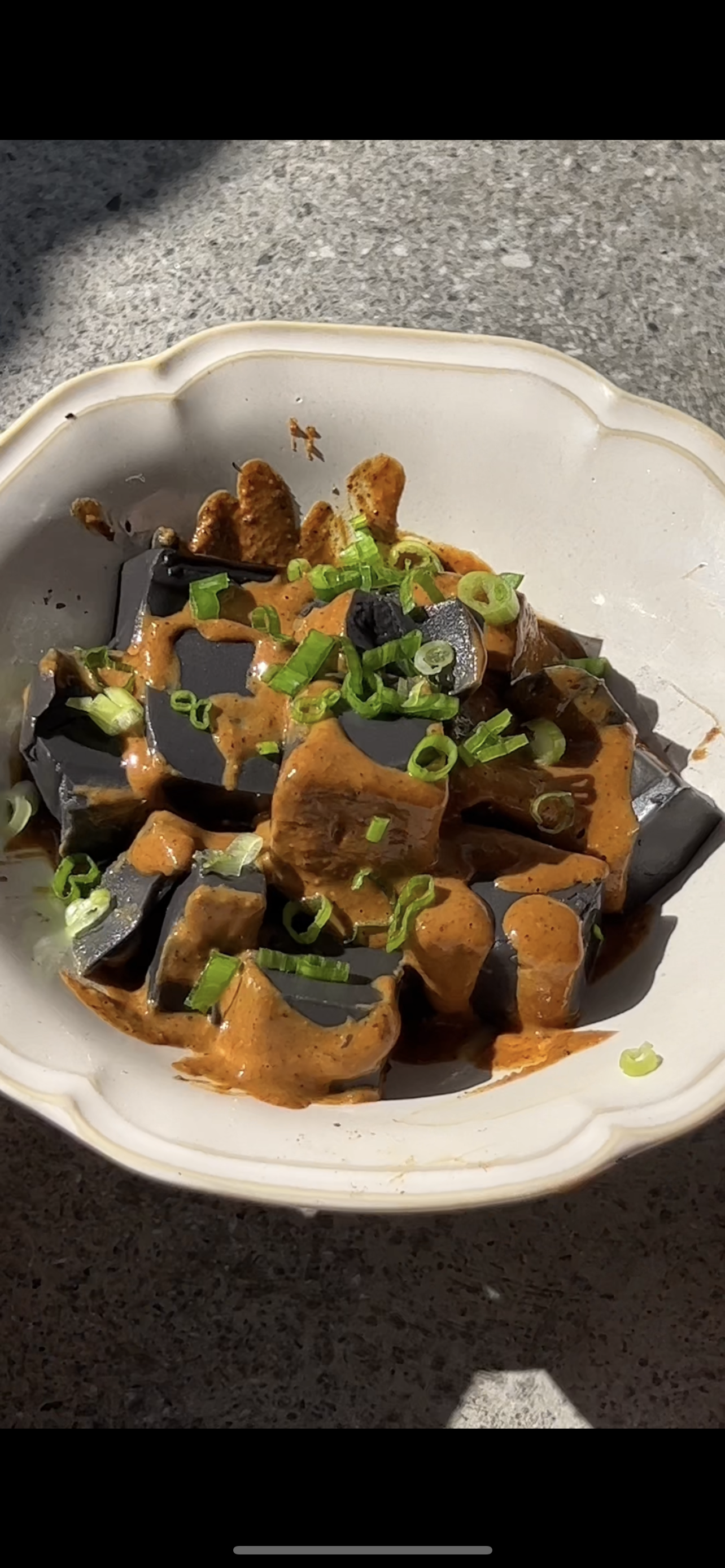 Black Tofu for Glowing Skin