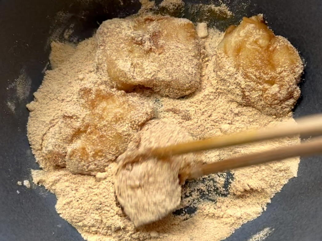 kinako mochi | きな粉餅