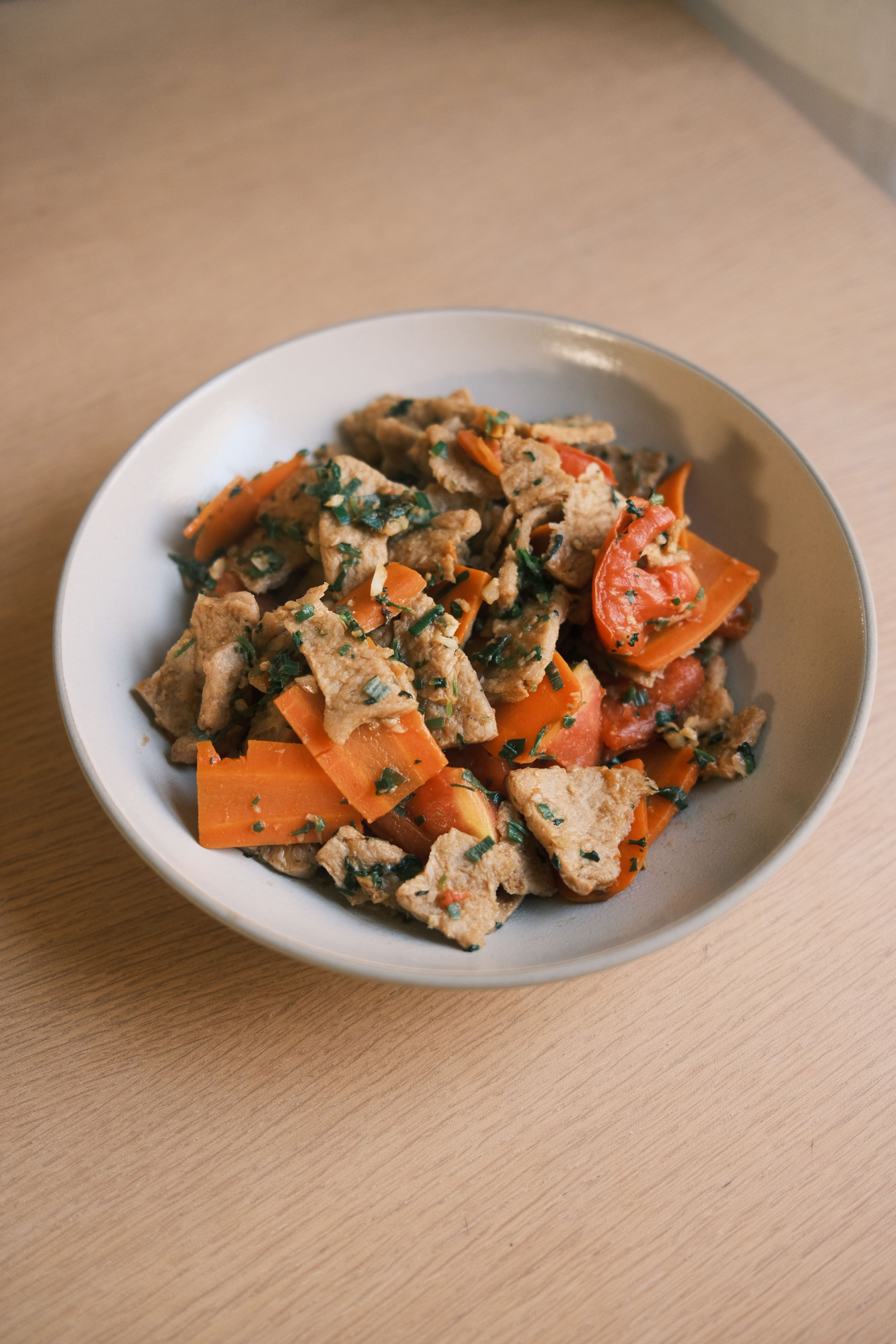 Summer Veggie Pork Stir-Fry