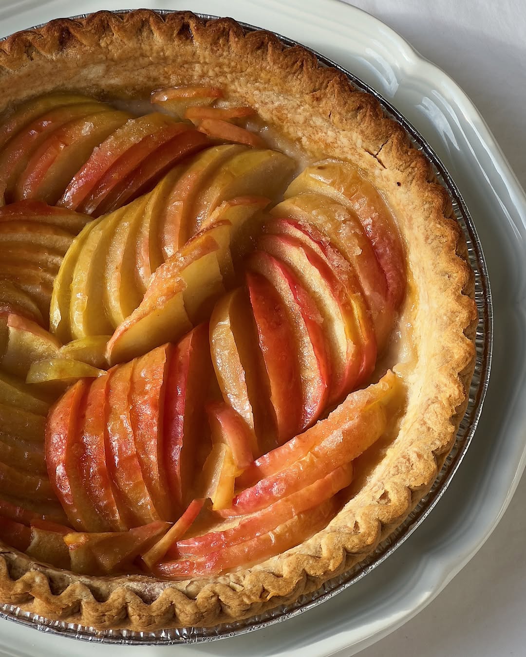 French apple tart