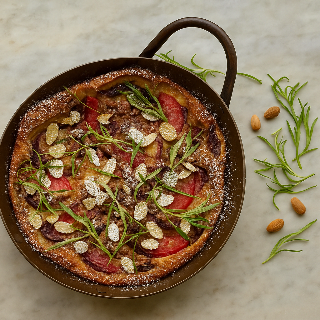 Stone Fruit Clafoutis 