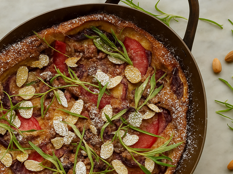 Stone Fruit Clafoutis 