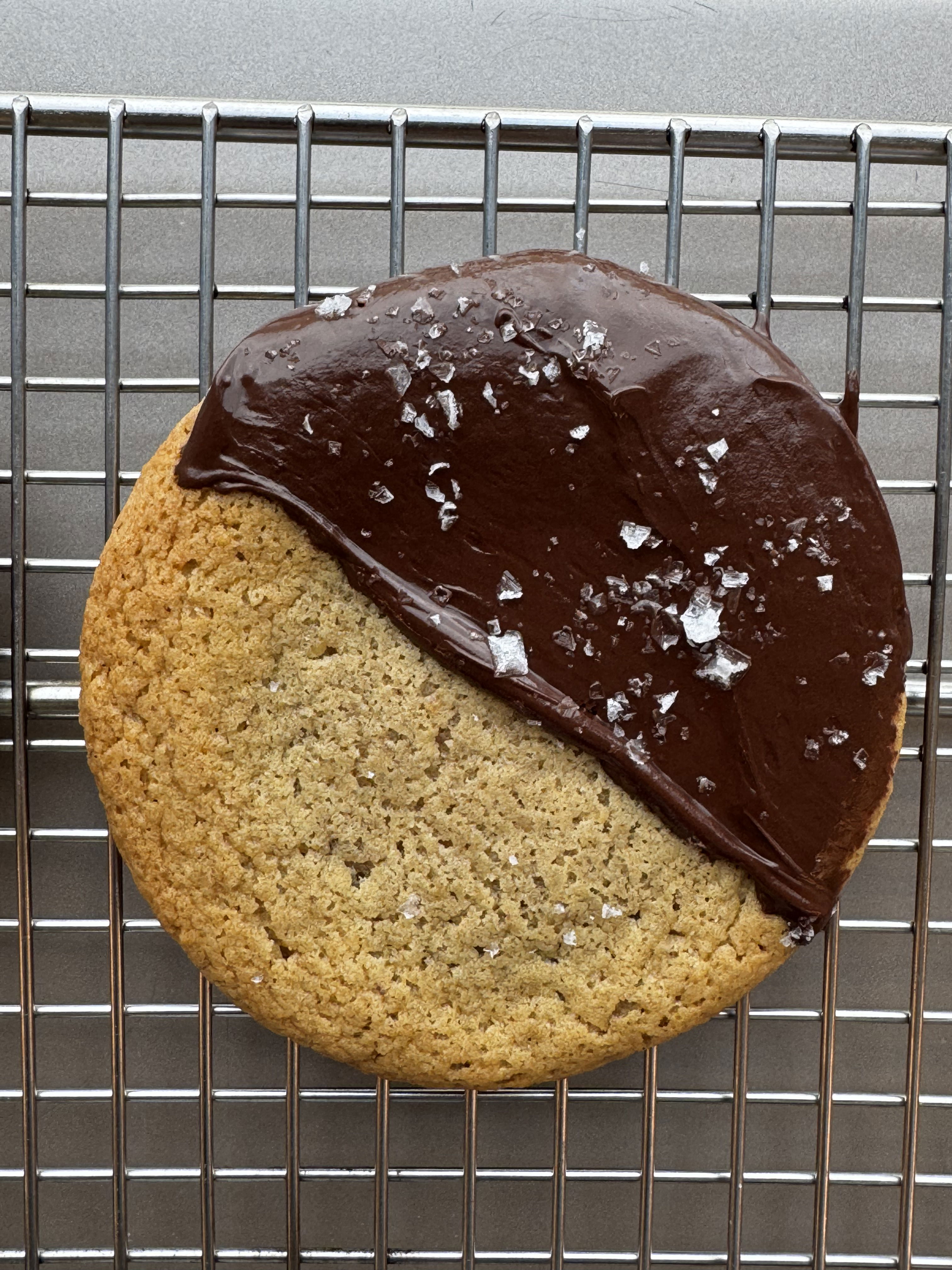 Browned Butter Chocolate Dip Cookies