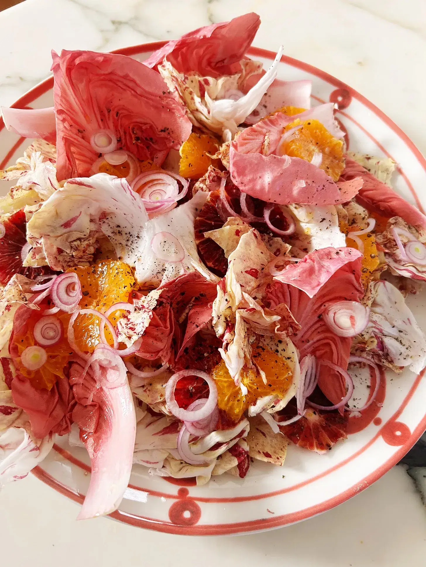 Citrus Salad with Bitter Greens