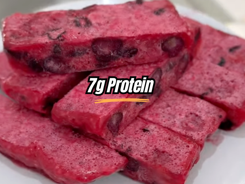 Frozen Berry Protein Bars