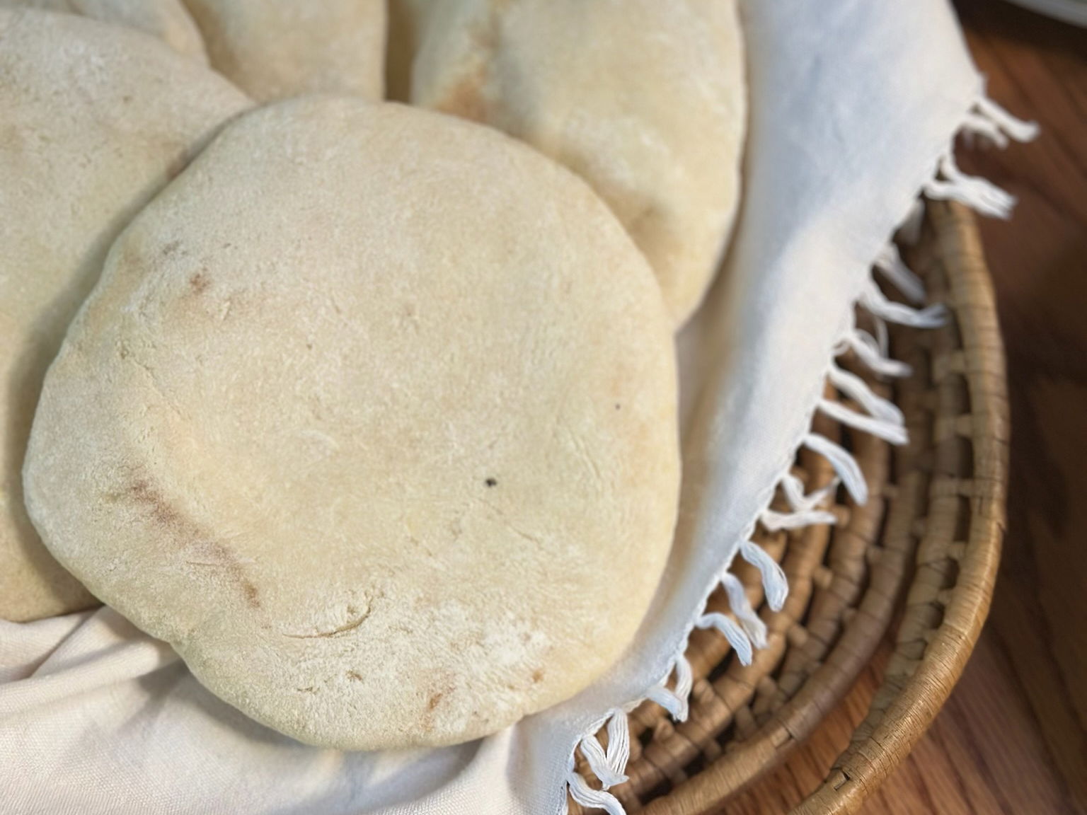 Homemade Pitas