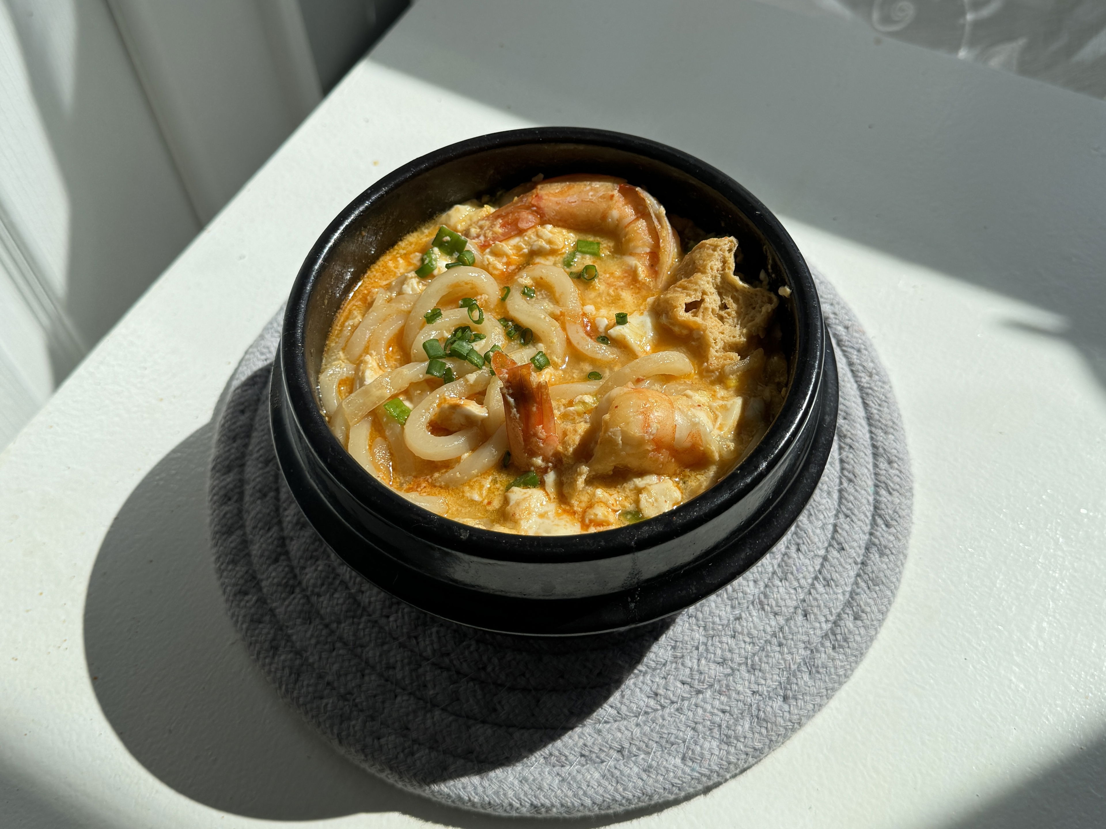 Shrimp Soondubu Udon