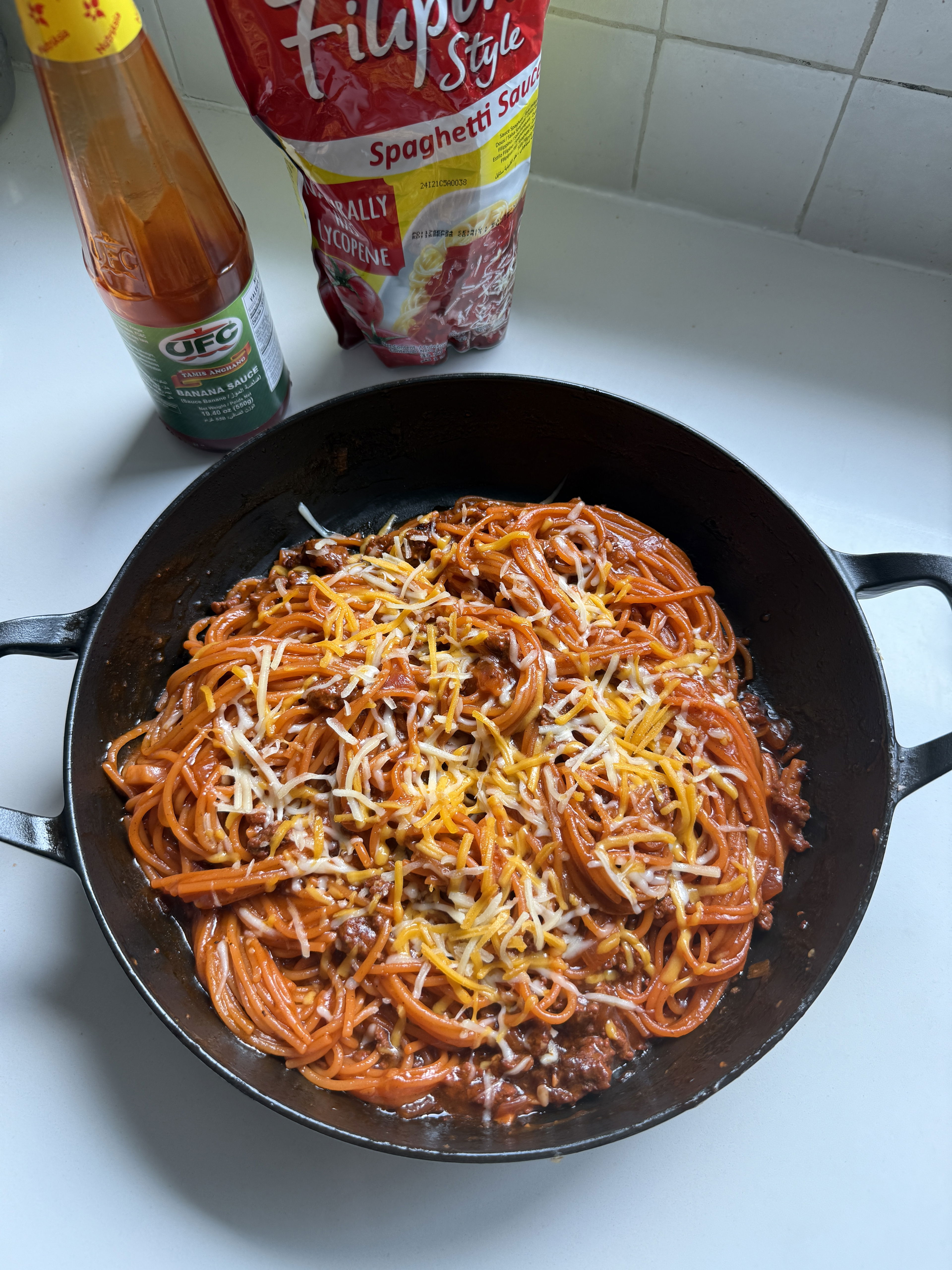 Creamy One-Pot Filipino Spaghetti