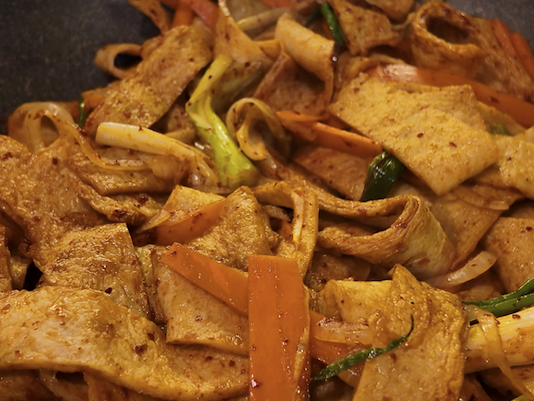 Korean Stir-fried Fish Cake (Eomuk Bokkeum)