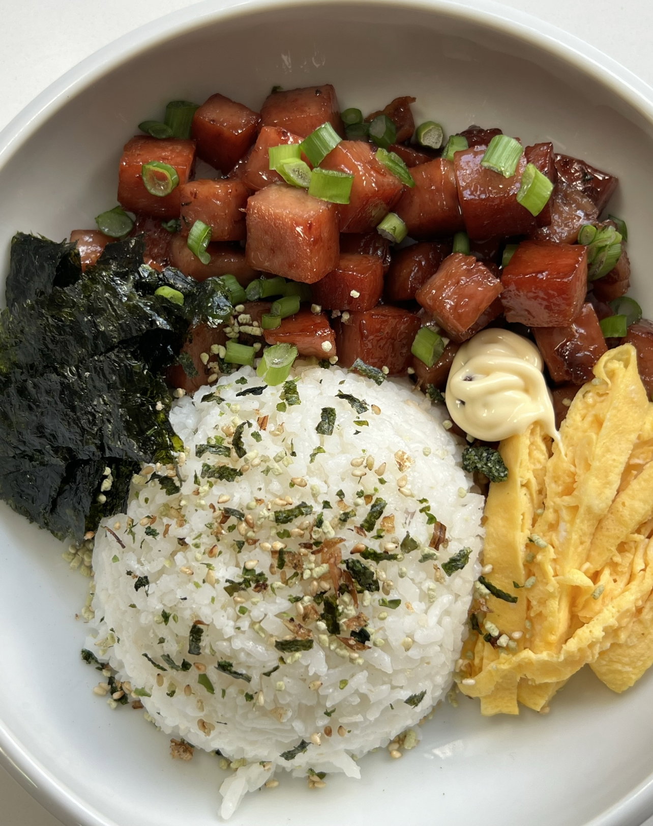 Spam Musubi Bowl - krizkitch