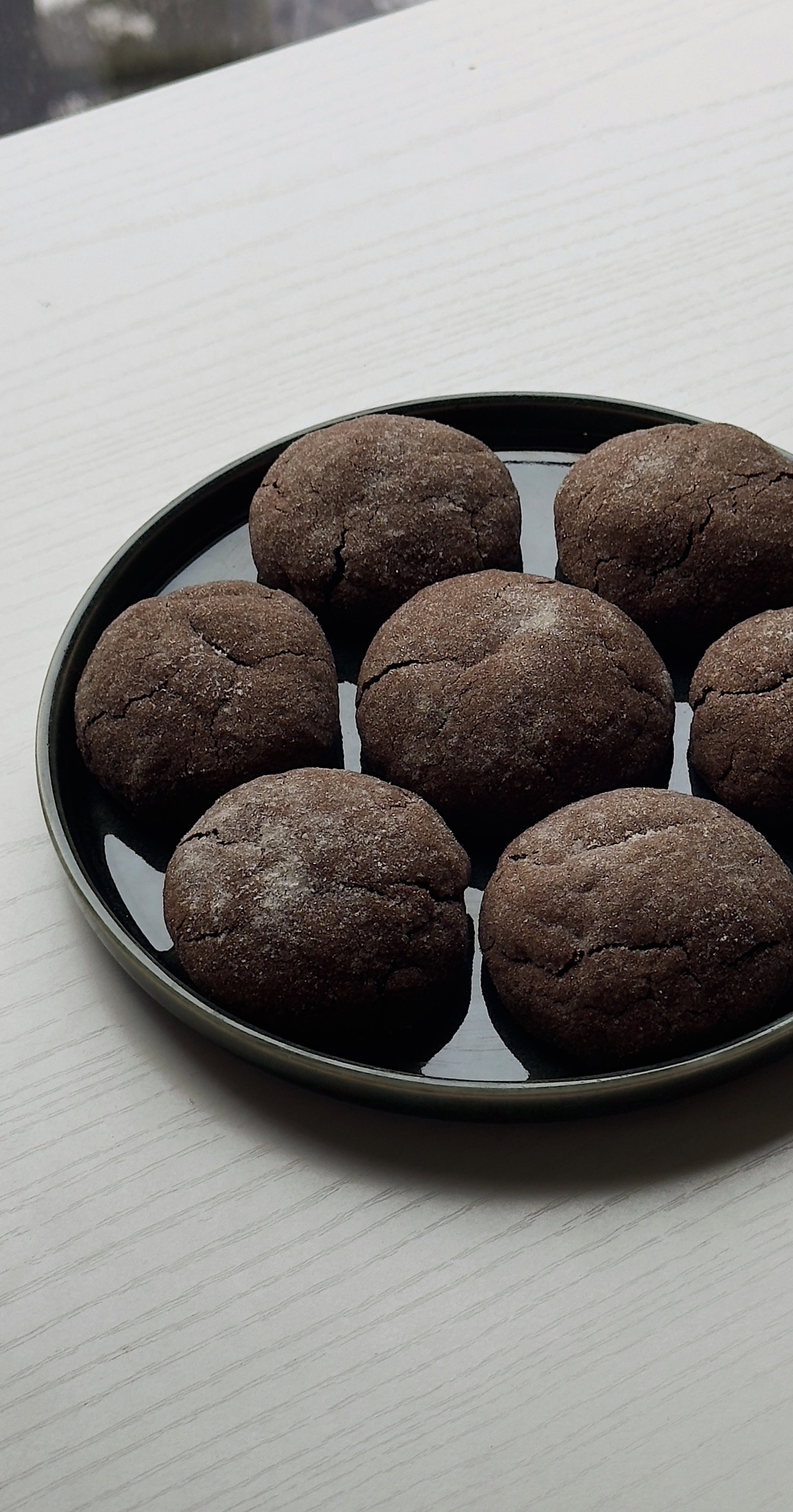 Dark Chocolate Sugar Cookies