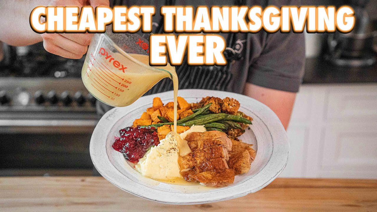 A Whole Thanksgiving Dinner for 35 Dollars | But Cheaper