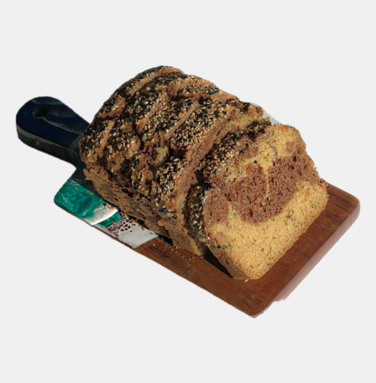 tahini zucchini bread