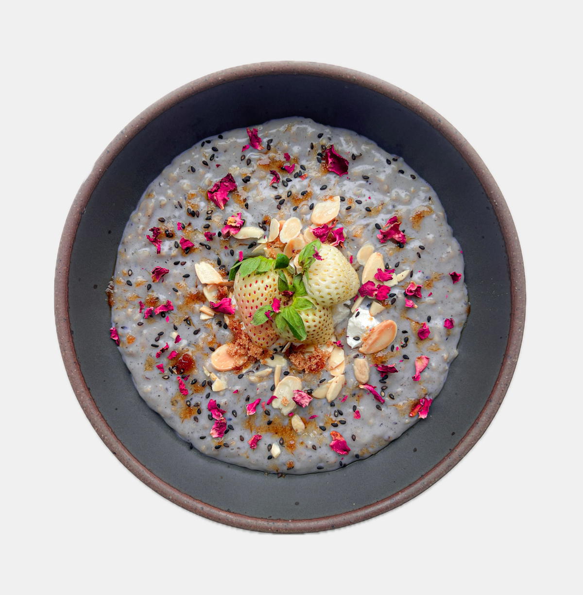 sesame latte oatmeal