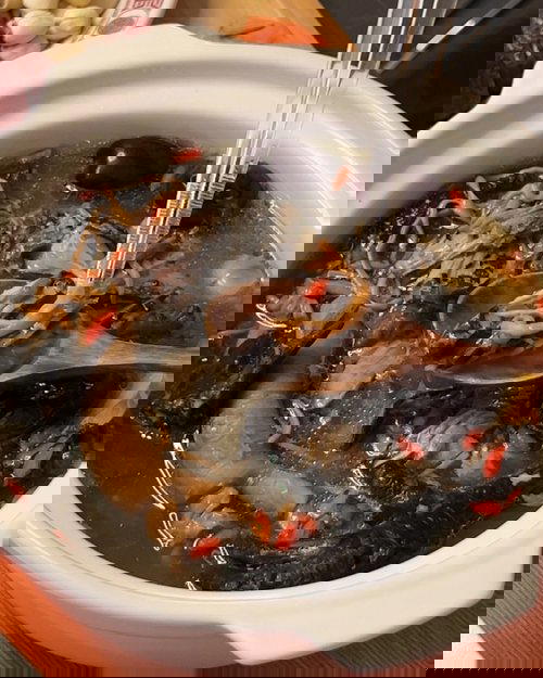 Black Chicken Soup for Inflamed Gut & Skin