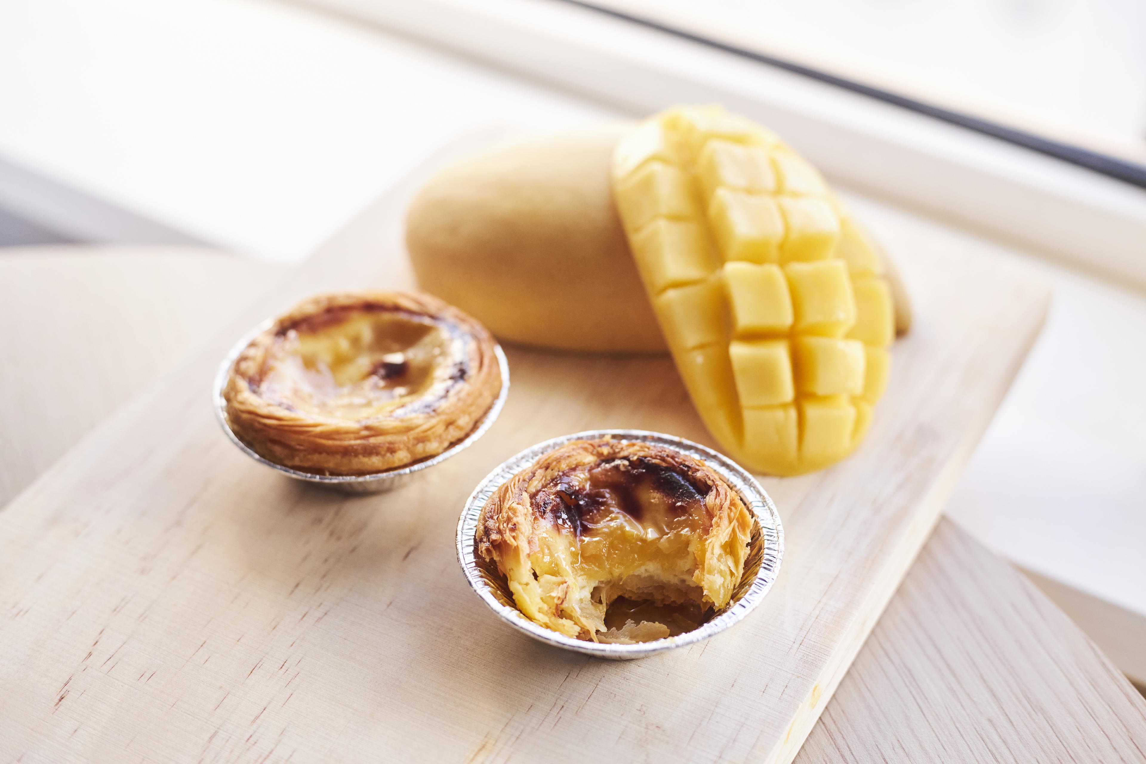 Mango Egg Tarts