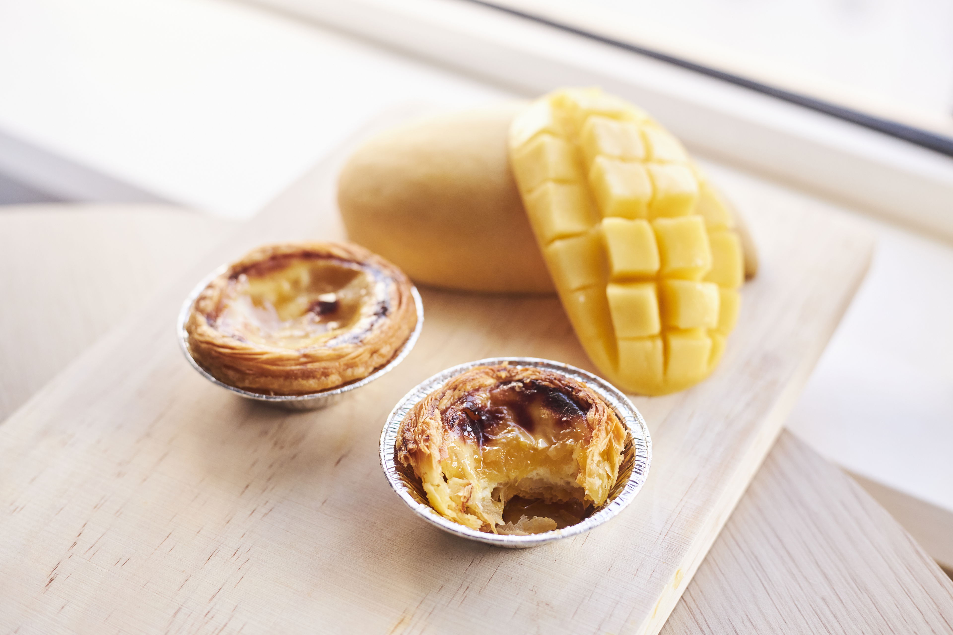 Mango Egg Tarts
