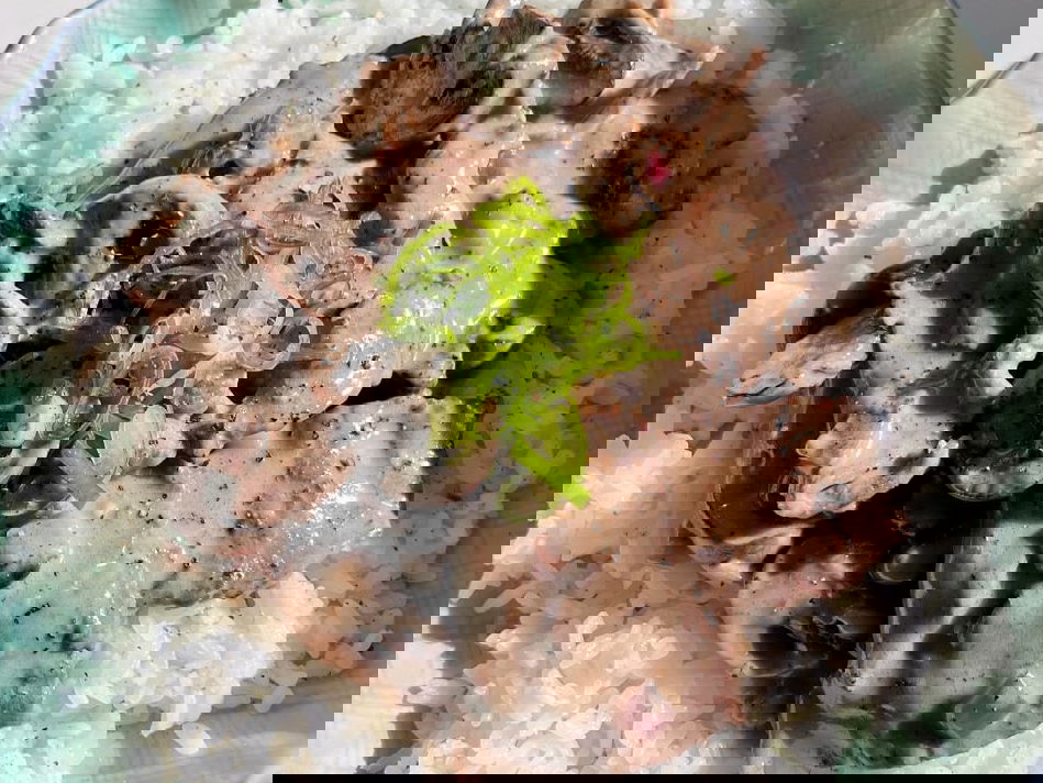 Creamy Mushroom Beef