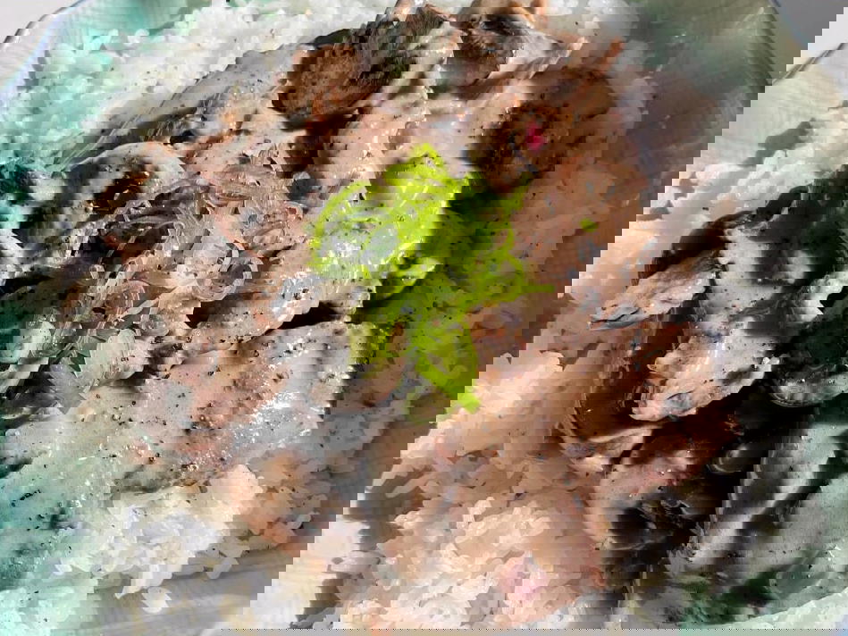 Creamy Mushroom Beef