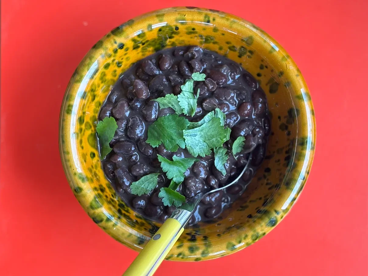 Cuban-ish Black Beans