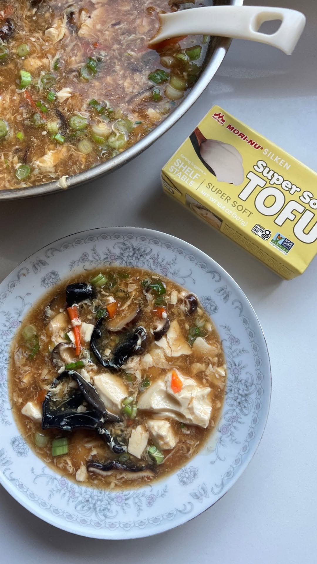 Hot and Sour Soup with Sinigang Powder
