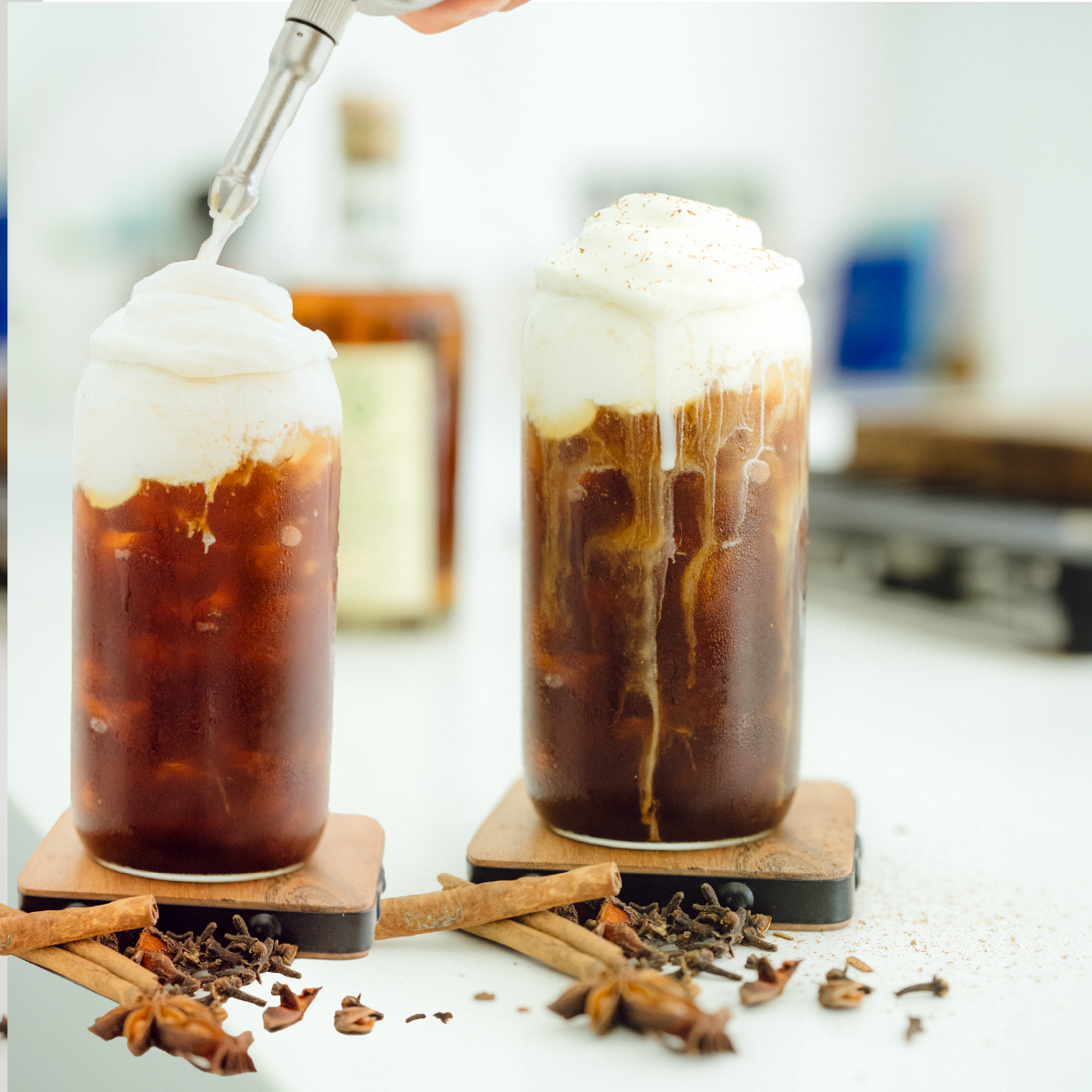 Whipped Coquito Cold Brew